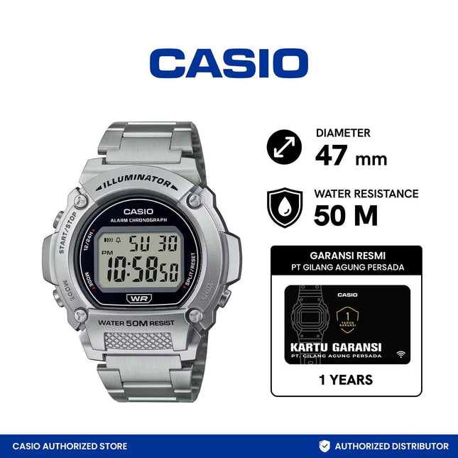 Casio Digital W-219HD-1AVDF