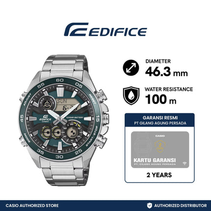 Casio EDIFICE Jam Tangan ERA-130D-3ADF Analog Digital