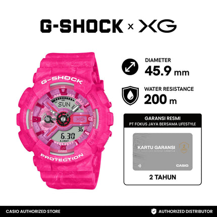 Casio G-SHOCK XG collaboration models Jam Tangan GMA-S110XG-4ADR Analog Digital