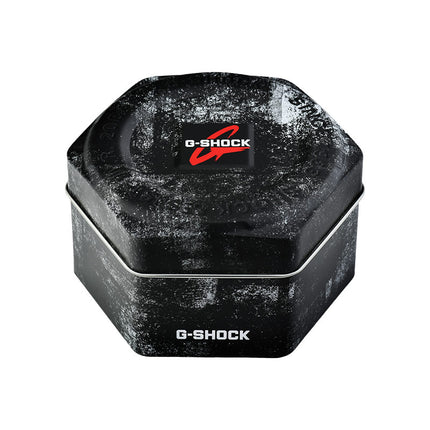 Casio G-Shock GM-B2100D-1ADR CasiOak Solar Full Metal Octogonal Analog Digital Dial St. Steel Band