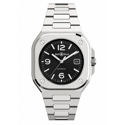 BellRoss BR-05 Black Steel  40mm BR05A-BL-ST/SST