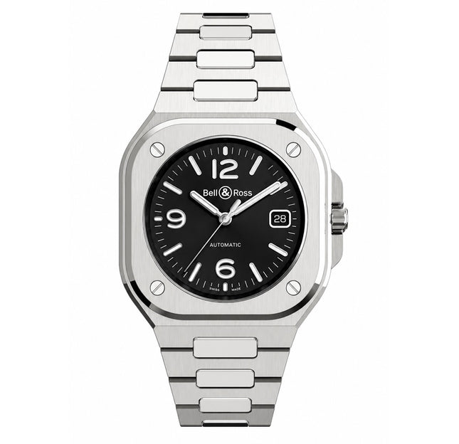 BellRoss BR-05 Black Steel  40mm BR05A-BL-ST/SST