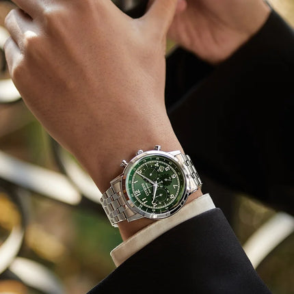 Citizen Eco Drive CA4630-53X Green Dial Stainless Steel