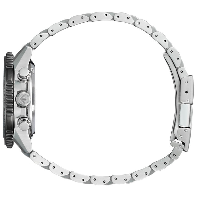 Citizen Promaster Sky Navihawk CA4664-60E Eco Drive Chronograph Black Dial Stainless Steel Strap