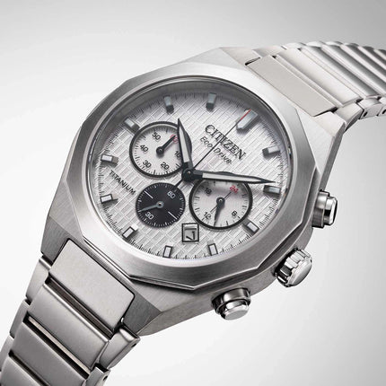 Citizen Zenshin Senkei Eco-Drive Super Titanium Chrono CA4690-51A