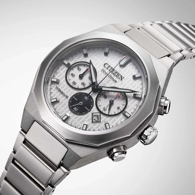 Citizen Zenshin Senkei Eco-Drive Super Titanium Chrono CA4690-51A