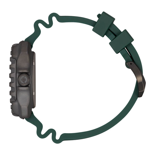 Citizen Promaster BN0228-06W Whale Shark Super Titanium Green Camo Dial Green Polyurethane Strap