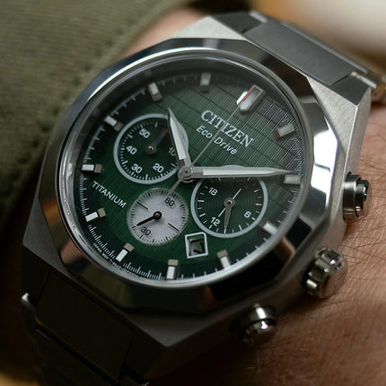 Citizen Zenshin Senkei Eco-Drive Super Titanium Chrono CA4691-59X