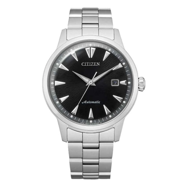 Citizen Mechanical NK0001-84E Kuroshio 1964 Black Dial Stainless Steel Strap Limited Edition