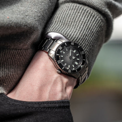 Citizen Promaster NB6025-59H Fujitsubo Automatic Super Titanium Grey Dial Gunmetal Titanium Strap