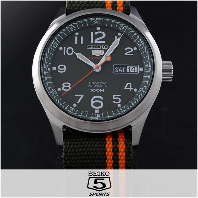 Seiko 5 Sports Automatic SRP275K1 Military