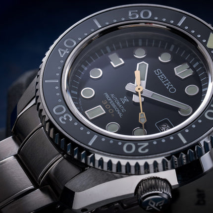Seiko Prospex SLA021J1 Marinemaster Automatic Black Dial Stainless Steel Strap