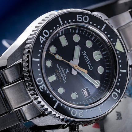 Seiko Prospex SLA021J1 Marinemaster Automatic Black Dial Stainless Steel Strap