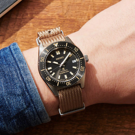 Seiko Prospex SPB239J1 New 62MAS 1965 Divers Modern Re-Interpretation Polyester Strap + Extra Strap