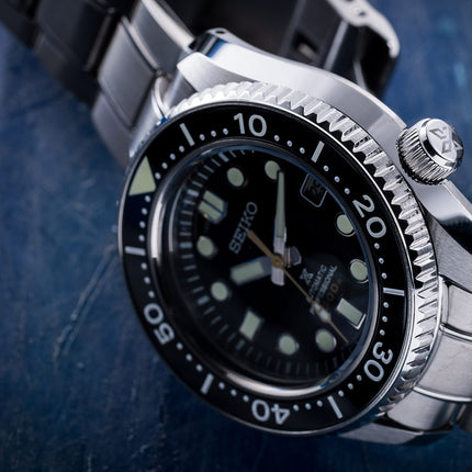 Seiko Prospex SLA021J1 Marinemaster Automatic Black Dial Stainless Steel Strap