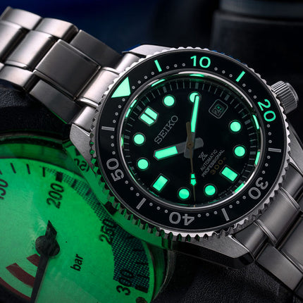 Seiko Prospex SLA021J1 Marinemaster Automatic Black Dial Stainless Steel Strap