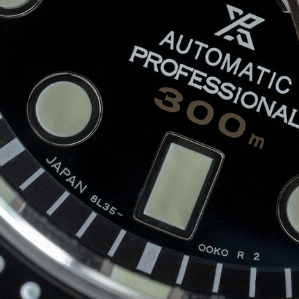 Seiko Prospex SLA021J1 Marinemaster Automatic Black Dial Stainless Steel Strap