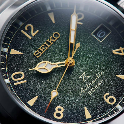 Seiko Prospex SPB155J1 Baby Alpinist Automatic Green Dial Stainless Steel Strap