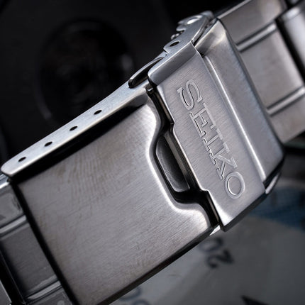 Seiko Prospex SLA021J1 Marinemaster Automatic Black Dial Stainless Steel Strap