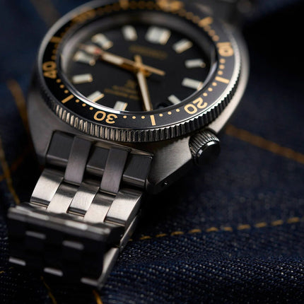 Seiko Prospex SPB315J1 Heritage Re-Interpretation Slim Willard Black Dial Stainless Steel Strap