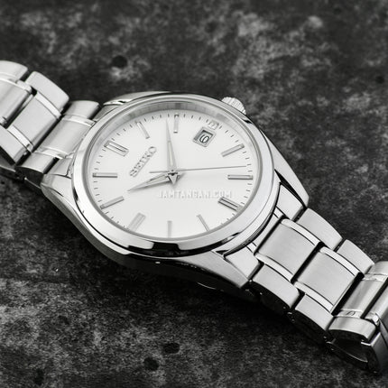 Seiko Classic SUR307P1 Discover More Silver Dial Stainless Steel Strap