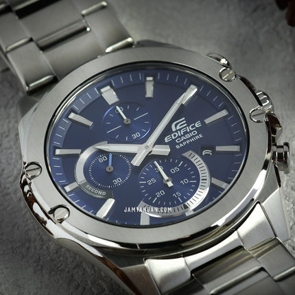 Casio Edifice EFR-S567D-2AVUDF Chronograph Men Blue Dial Stainless Steel Band