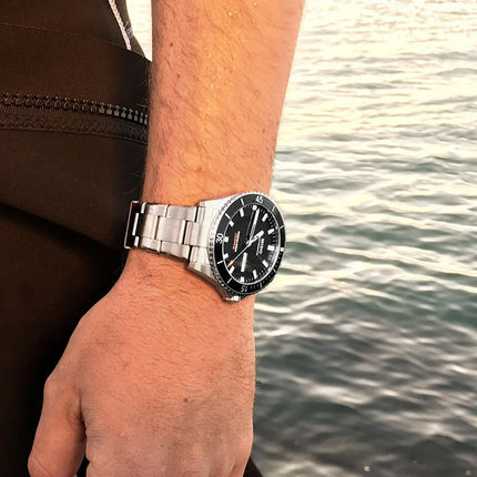 MIDO Ocean Star M026.430.11.051.00 Caliber 80 Automatic Black Dial Stainless Steel Strap