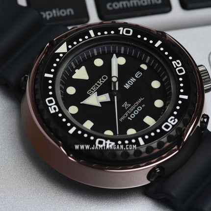 Seiko Prospex S23627J1 Tuna Sea Baselworld 2018 Black Dial Black Rubber Strap Limited Edition
