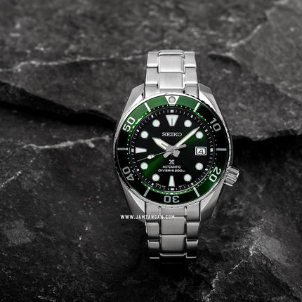 Seiko Prospex SPB103J1 Sumo Hulk Green Dial Stainless Steel Strap