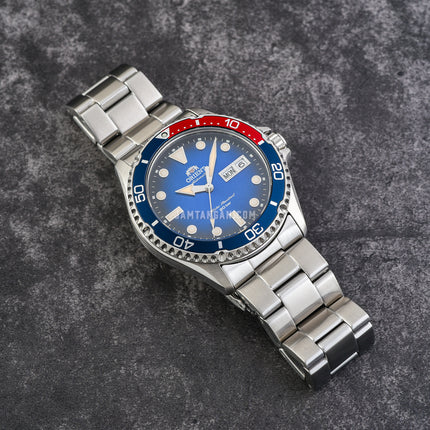 Orient Sport RA-AA0812L Automatic Mako IV Pepsi Blue Dial Metal Strap