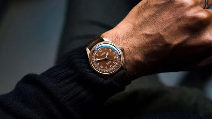 Oris Big Crown Pointer Date 01-754-7741-3166-07-5-20-74BR Men Brown Dial Brown Leather Strap