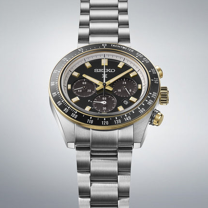 Seiko Prospex SSC941P1 Circuit Race SeiTona Speedtimer Solar Chronograph Stainless Steel Strap