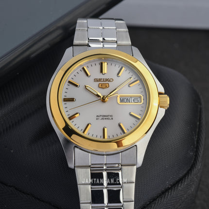 Seiko 5 Sports SNKK96K1 Automatic Silver Dial Stainless Steel Strap