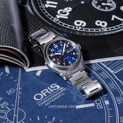 Seiko 5 Sports SRPG29K1 Field Sports Style Automatic Blue Dial Stainless Steel Strap