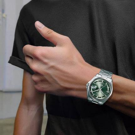 Alba Active AS9V87X1 Tea Green Dial Stainless Steel Strap