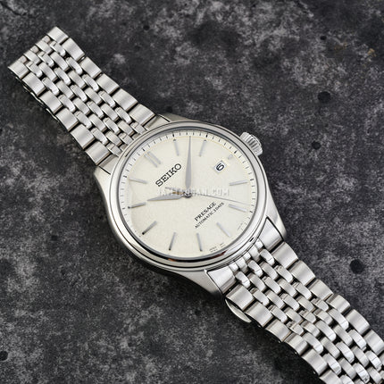 Seiko Presage SPB463J1 Automatic Classic Series Shiroiro White Dial Stainless Steel Strap