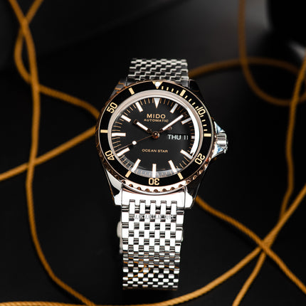 MIDO Ocean Star M026.830.21.051.00 Tribute 75th Anniversary Black Dial St. Steel SPECIAL EDITION