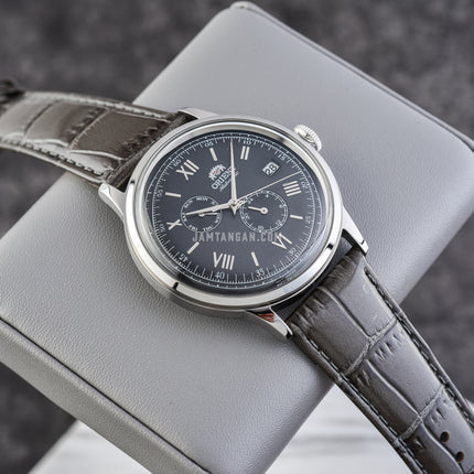 Orient Classic RA-AK0704N Automatic Grey Dial Grey Leather Strap