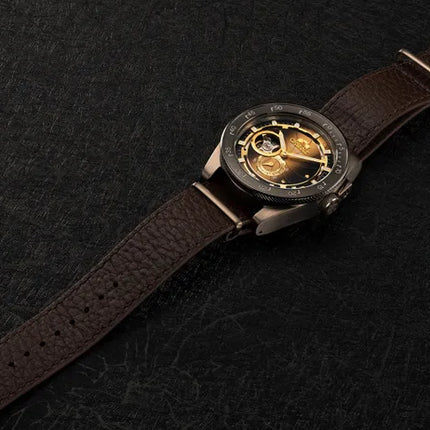 Orient Revival RA-AR0204G Automatic Retro Future Camera Dial Brown Leather Strap Limited Edition
