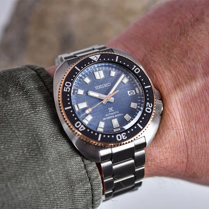 Seiko Prospex SPB288J1 Mystic Lagoon Captain Willard Blue Dial Stainless Steel Strap Exclusive Model