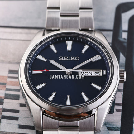 Seiko Classic SUR341P1 Blue Dial Stainless Steel Strap