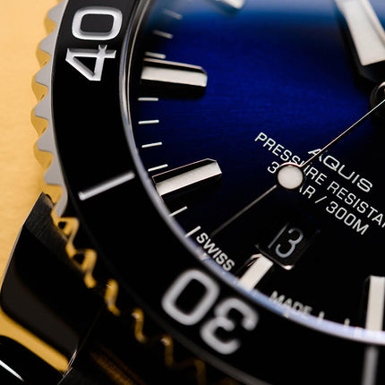 Oris Aquis 01-733-7766-4135-07-8-22-05PEB Date Men Blue Dial Stainless Steel Strap