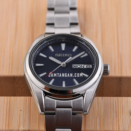 Seiko Classic SUR353P1 Blue Dial Stainless Steel Strap