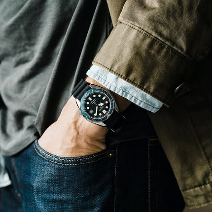 Seiko Prospex SPB079J1 The 1968 Automatic Divers Modern Re-interpretation Black Dial Rubber Strap