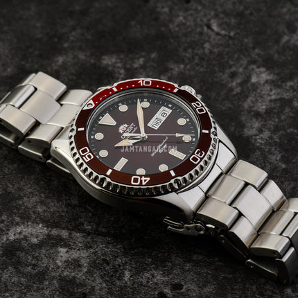 Orient Sport RA-AA0814R Automatic Mako IV Red Dial Stainless Steel Strap