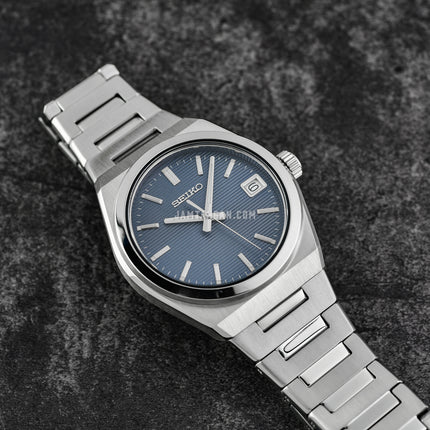 Seiko Ladies SUR575P1 Discover More Blue Dial Stainless Steel Strap