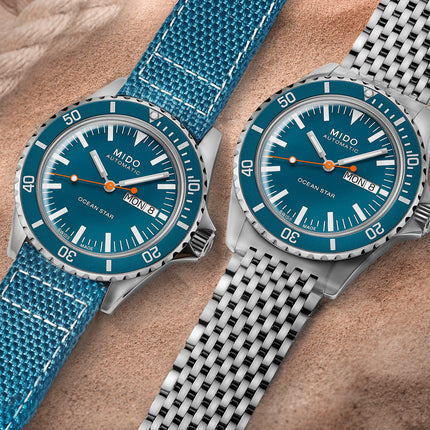 MIDO Ocean Star M026.830.11.041.00 Tribute 75th Anniversary Blue Dial St. Steel SPECIAL EDITION