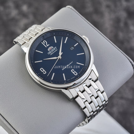 Orient Contemporary RA-AC0J09L Automatic Men Dark Blue Dial Metal Strap