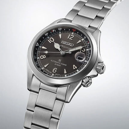 Seiko Prospex SPB505J1 Alpinist Automatic Summit Black Dial Stainless Steel Strap