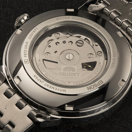 Orient Contemporary RA-AC0J01S Automatic Men Beige Dial Metal Strap